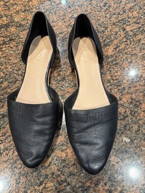 Aldo Women’s Black D’Orsay Flats. Sz 8.5